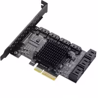 کارت ساتا SATA III ده پورت PCI-e