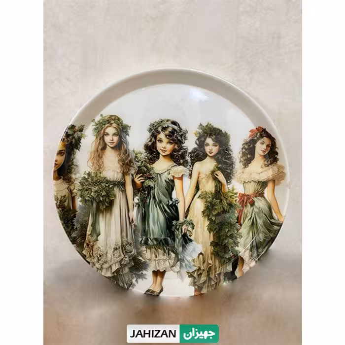 سینی ملامینی مدل کلاسیک کد 012