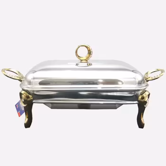 سوفله بزرگ نگین دار طلایی یونیک کد 3706