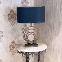 گلدن گیفت  اباژور رومیزی پایه دایره فلزی مدل ماکان کد 804 – 088-804