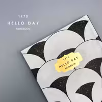 دفتریادداشت 15*20سری DAY HELLO همیشه