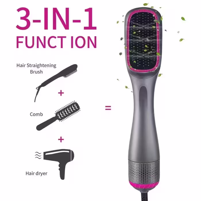 برس حرارتی کیمی Kemei Quick & Curly Hair Straight Hair Shape Modelling Smooth Hair مدل KM-1327