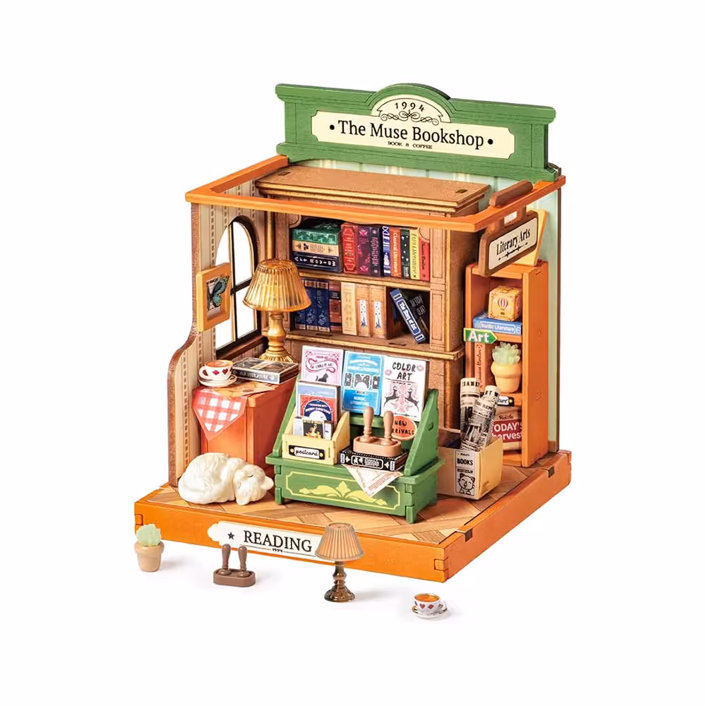 ساختنی مینیاتوری رولایف مدل کتاب فروشی DS040