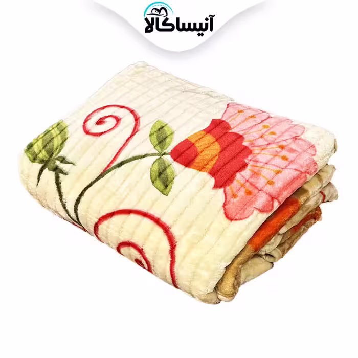 پتو نرمینه بافت مدل نسیم کد 002 سایز 210×155 سانتی متر