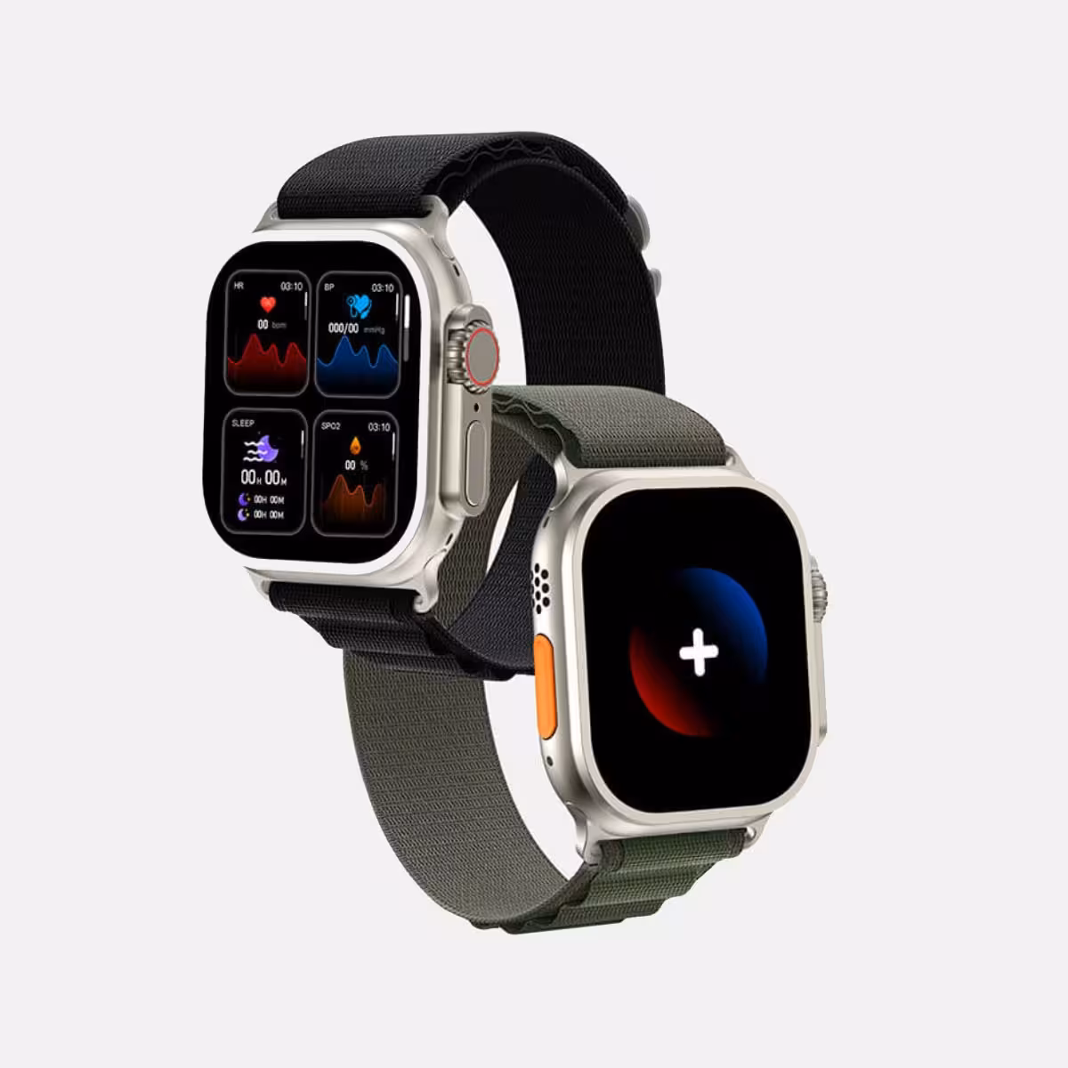 ساعت هوشمند Z69 ultra  بدنه طلایی مات