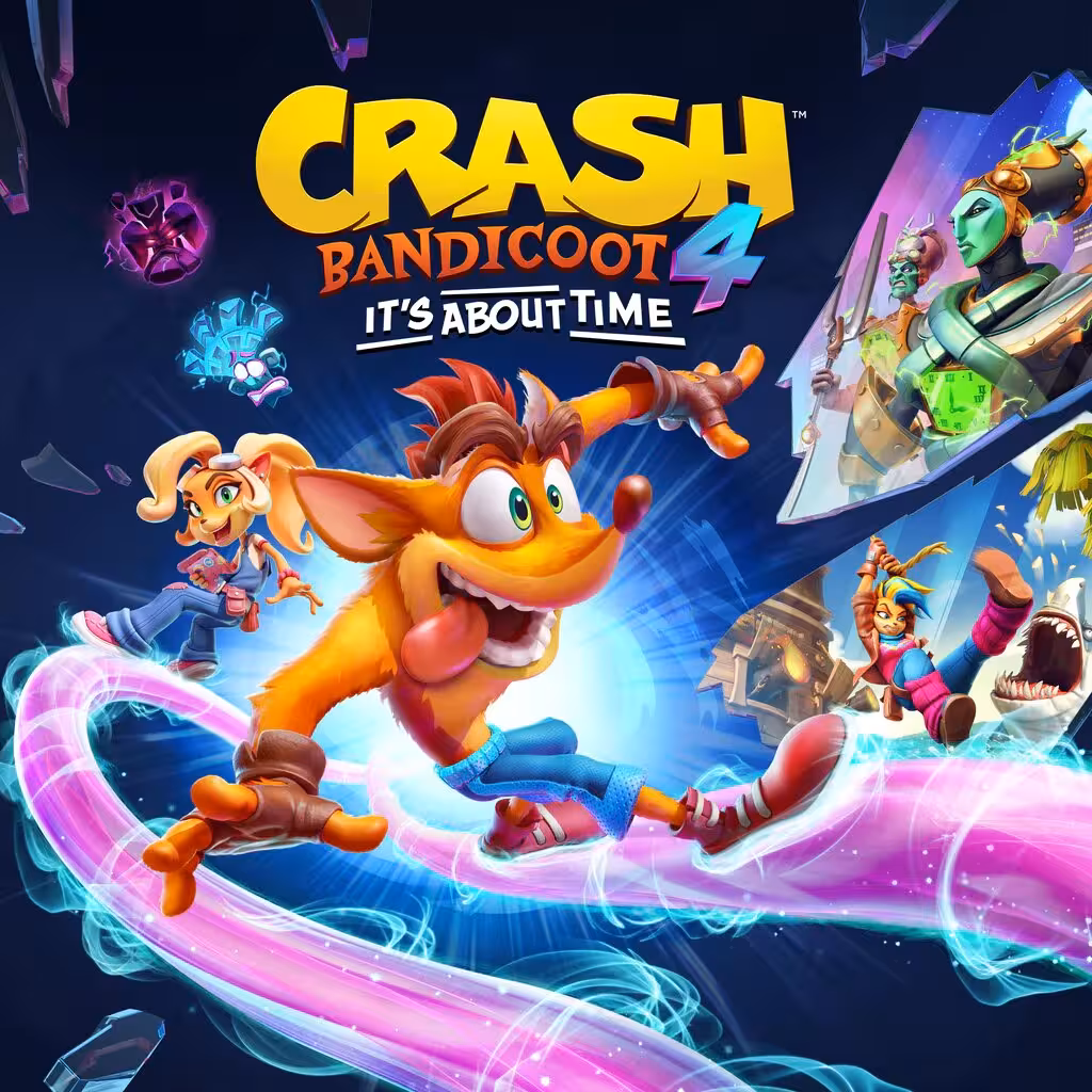 خرید اكانت Crash Bandicoot 4 Its About Time ظرفيت دوم PS4 با بهترین قیمت
