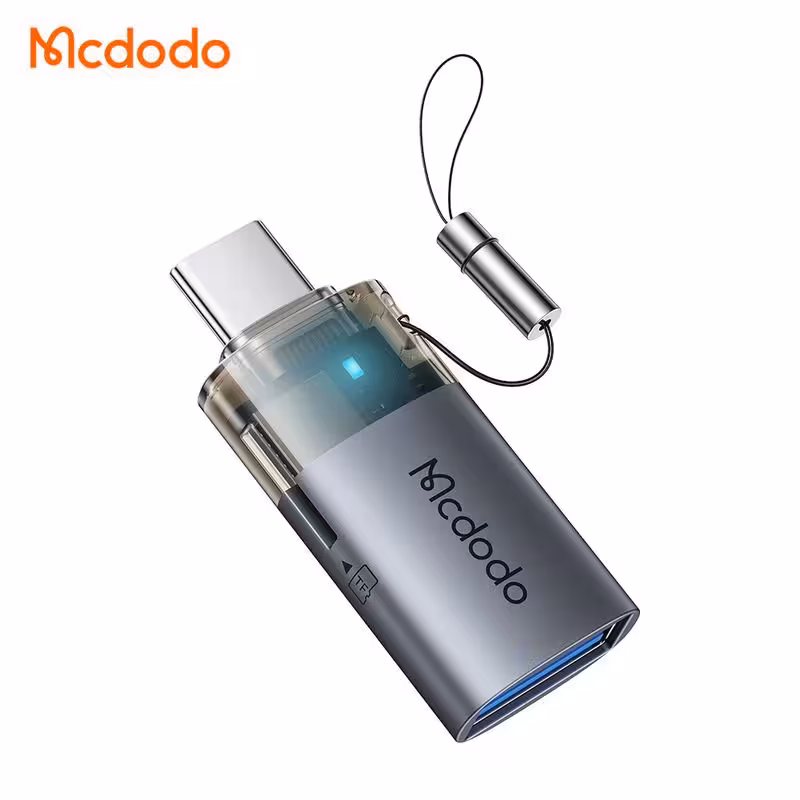 OTG تبدیل USB-A به تایپ سی Micro SD مک دودو مدل MCDODO OT-760