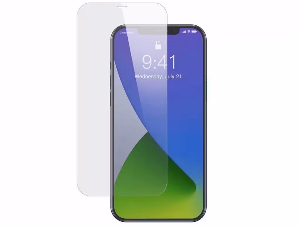 محافظ صفحه نمایش شیشه ای آیفون بیسوس 2 تایی Baseus Full Coverage Tempered iPhone 12 mini