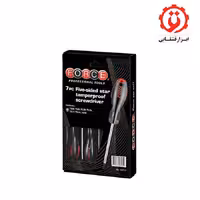 سری پیچ گوشتی 5 پر سوراخ دار 7 عددی فورس مدل 20717