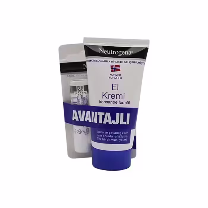 پک کرم مرطوب کننده دست معطر 75 میل و بالم لب SPF20 نوتروژینا