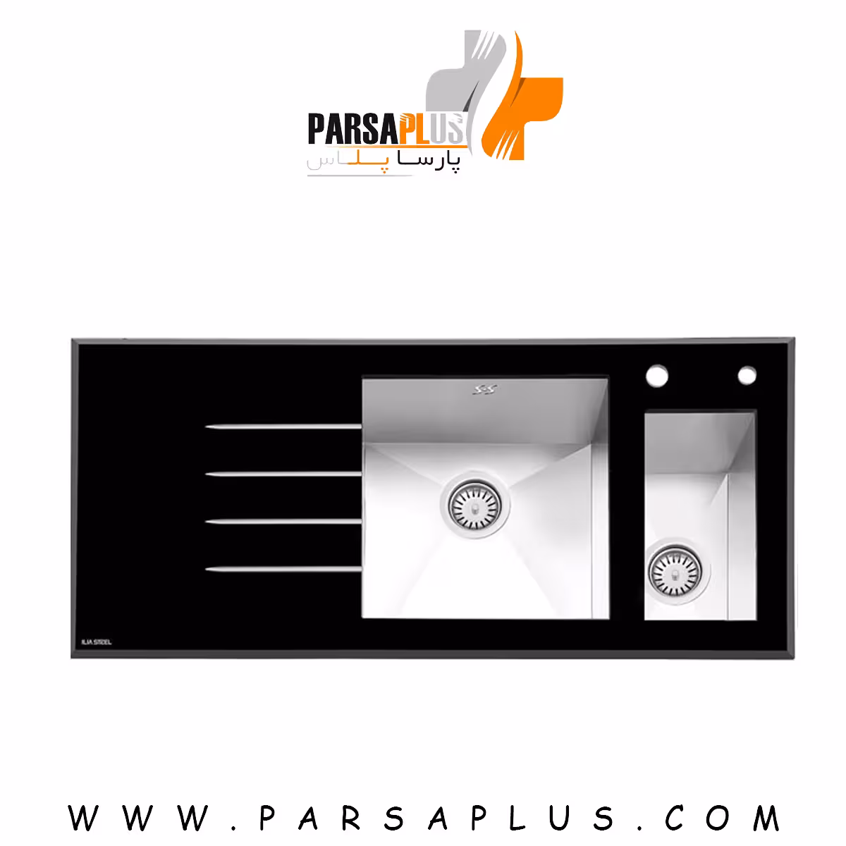 سینک توکار ایلیا استیل مدل 8023