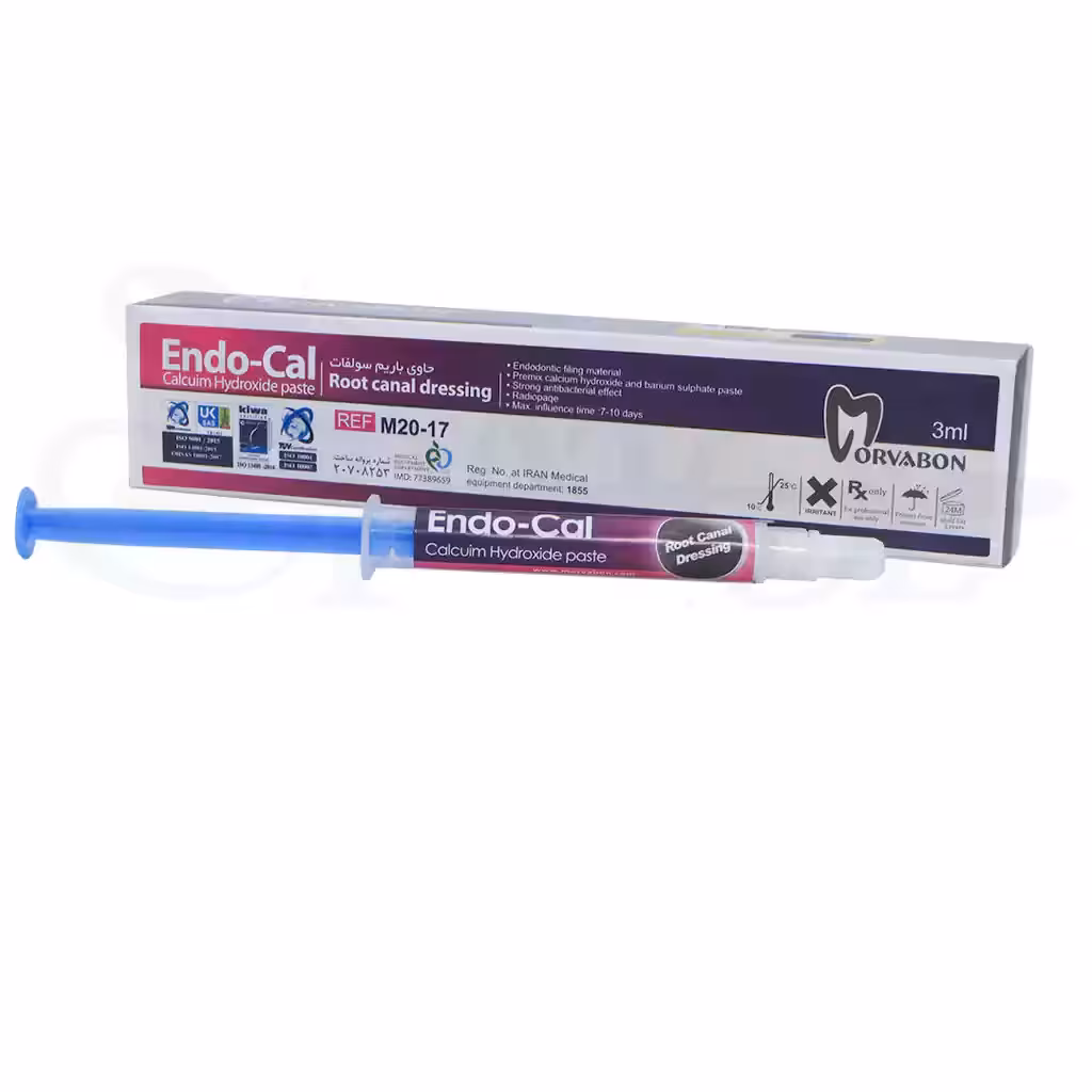 خمیر کلسیم هیدروکساید 4/2 گرم  Endo-Cal برند مروابن Morvabon