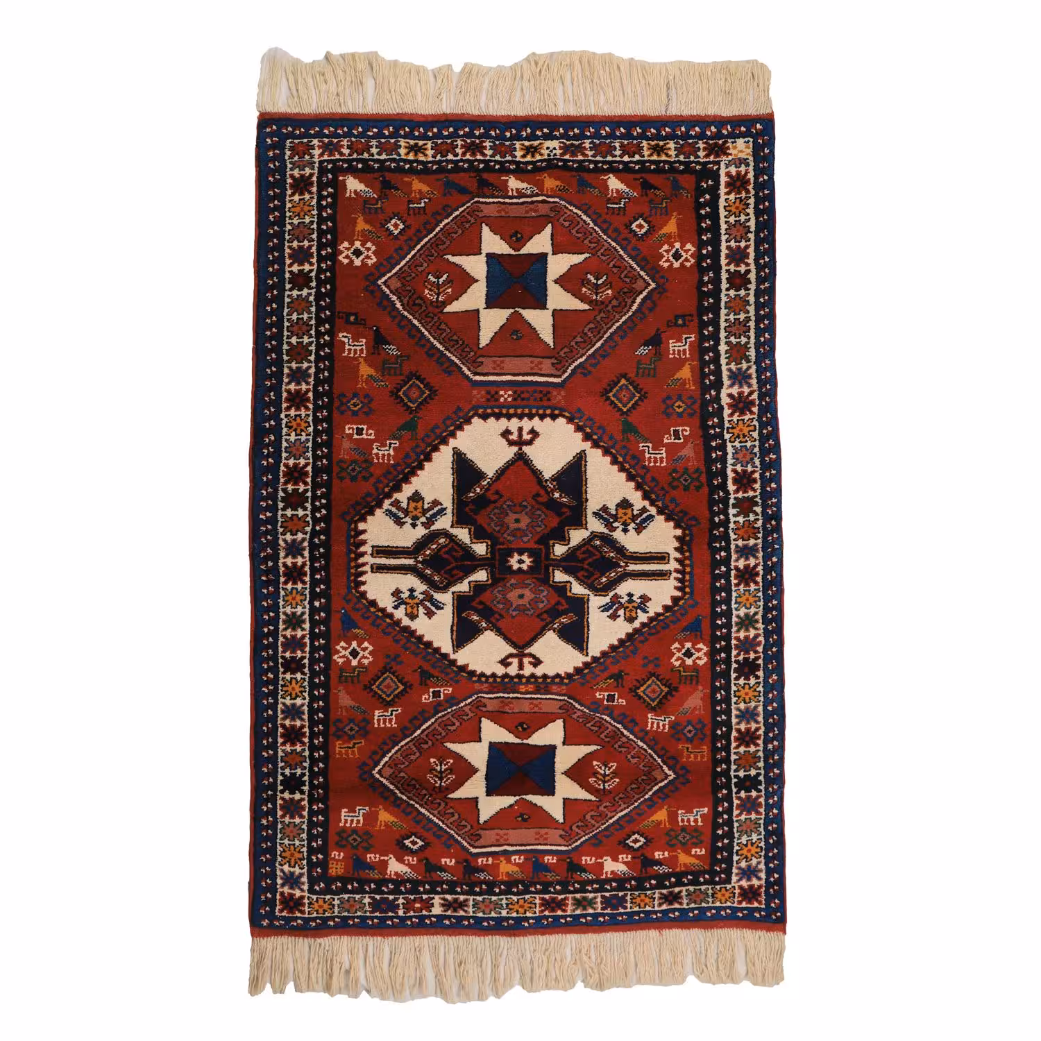 فرش دستباف دو و نیم متری مدل خراسان کد 4020208