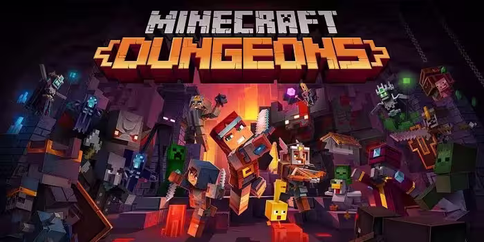 سی دی کی اورجینال بازی Minecraft Dungeons کامپیوتر (PC)