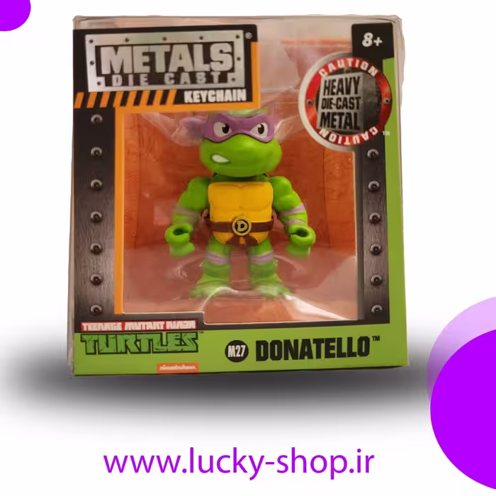 فیگور و جاسوئیچی شخصیت لاک پشت نینجا برند جادا (Teenage Mutant Ninja Turtles).
