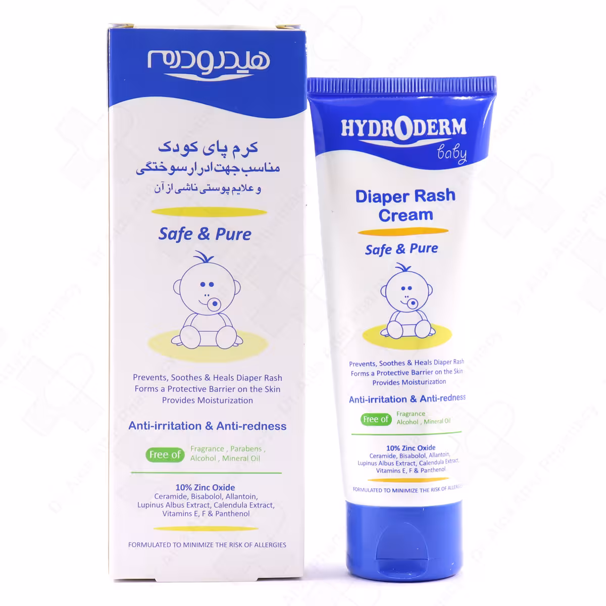 کرم ضد سوختگی پای کودک هیدرودرم