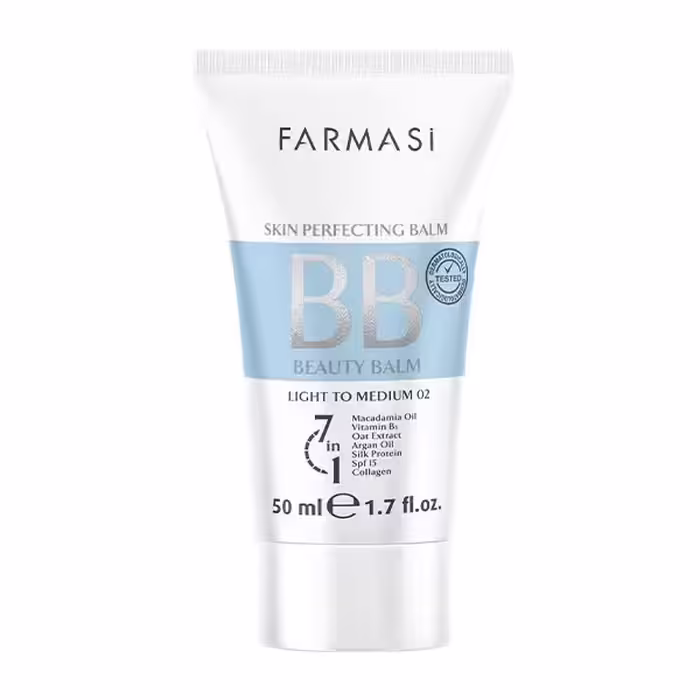 بی بی کرم فارماسی 50ml (02-Light to Medium)