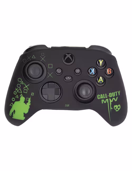 روکش محافظ دسته ایکس باکس سری X و S لیزری مشکی سبز طرح کال آف دیوتی ام دبلیو