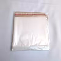 سلفون سی دی CD لبه چسب دار بسته ی 100 تایی | amazonchi