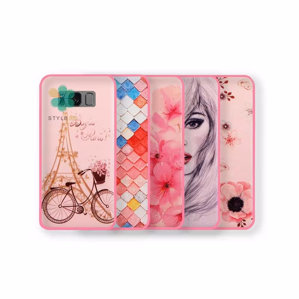 قاب فانتزی صورتی دخترانه گوشی سامسونگ Galaxy S8 مدل باربی
