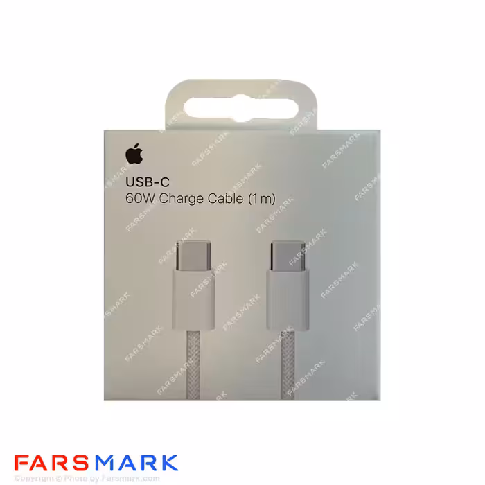 کابل سوپر فست شارژر 60 واتی اورجینال Apple iPhone 15 Plus