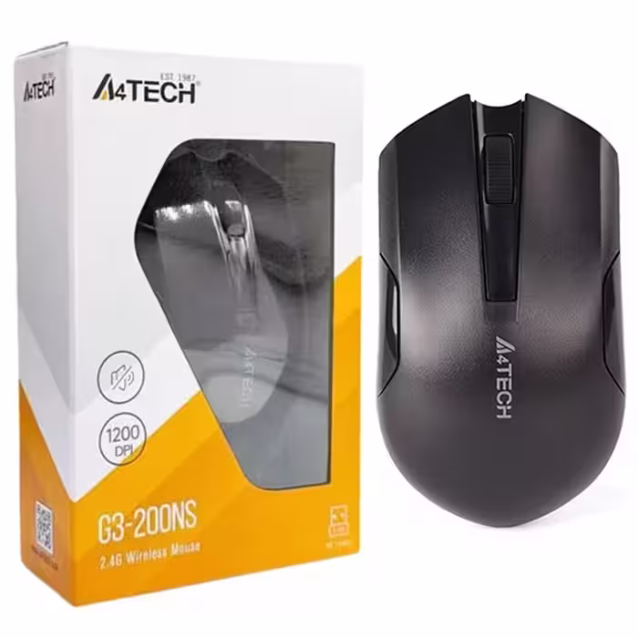 موس وایرلس بی صدا ای فورتک مدل G3-200NS