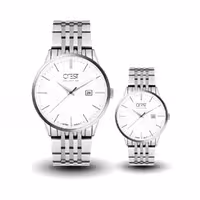 ست ساعت مچی زنانه و مردانه کرست مدل 6025-2 (اورجینال)