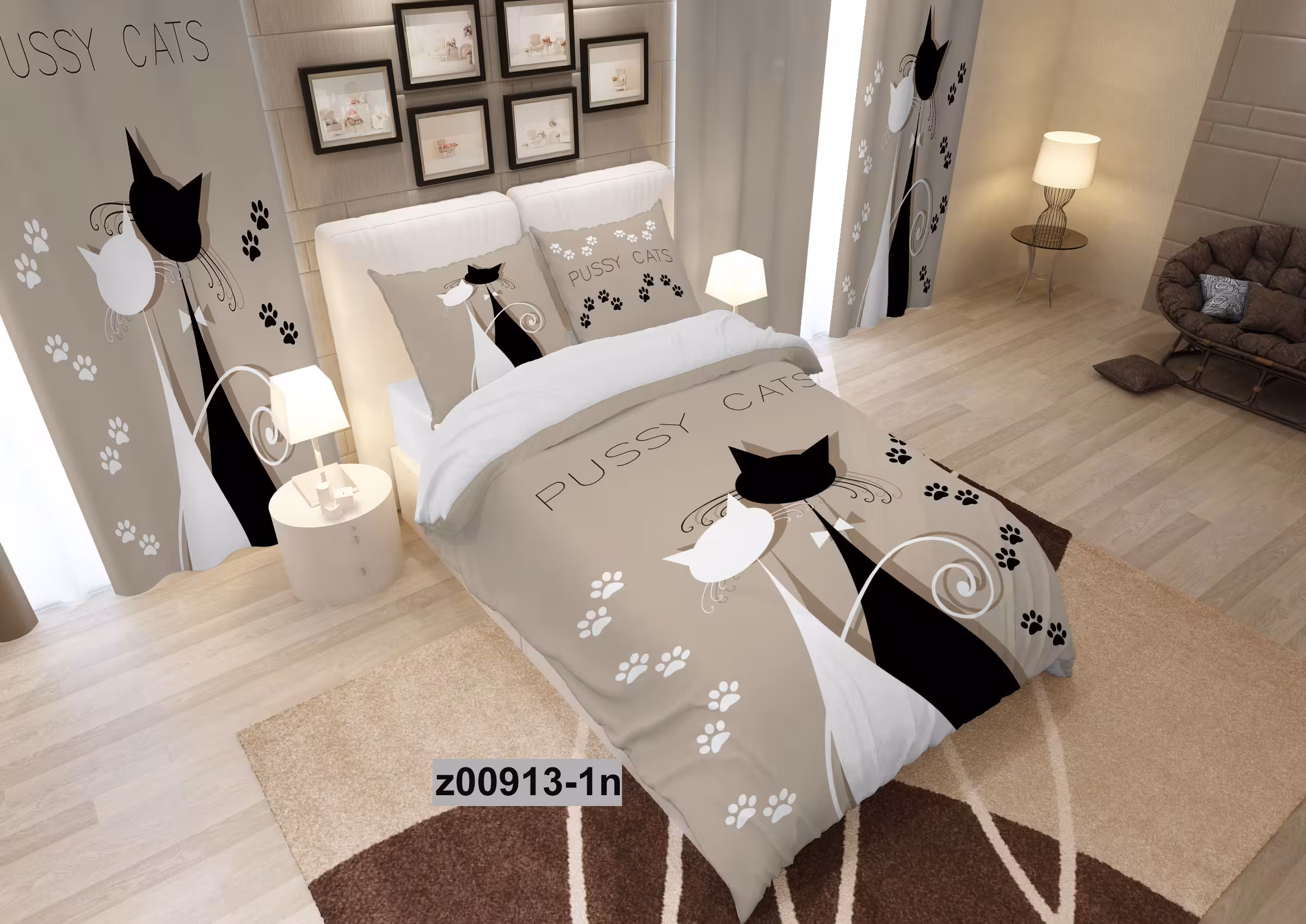 لحاف روتختی تنسل سه بعدی (3D) کالای خواب متین کد 913