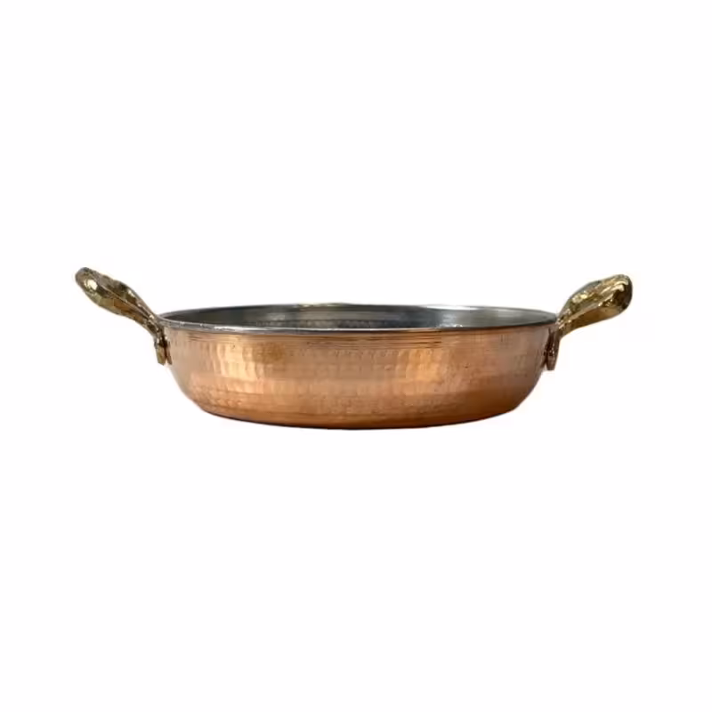 ماهیتابه مسی مدل HB کد 020