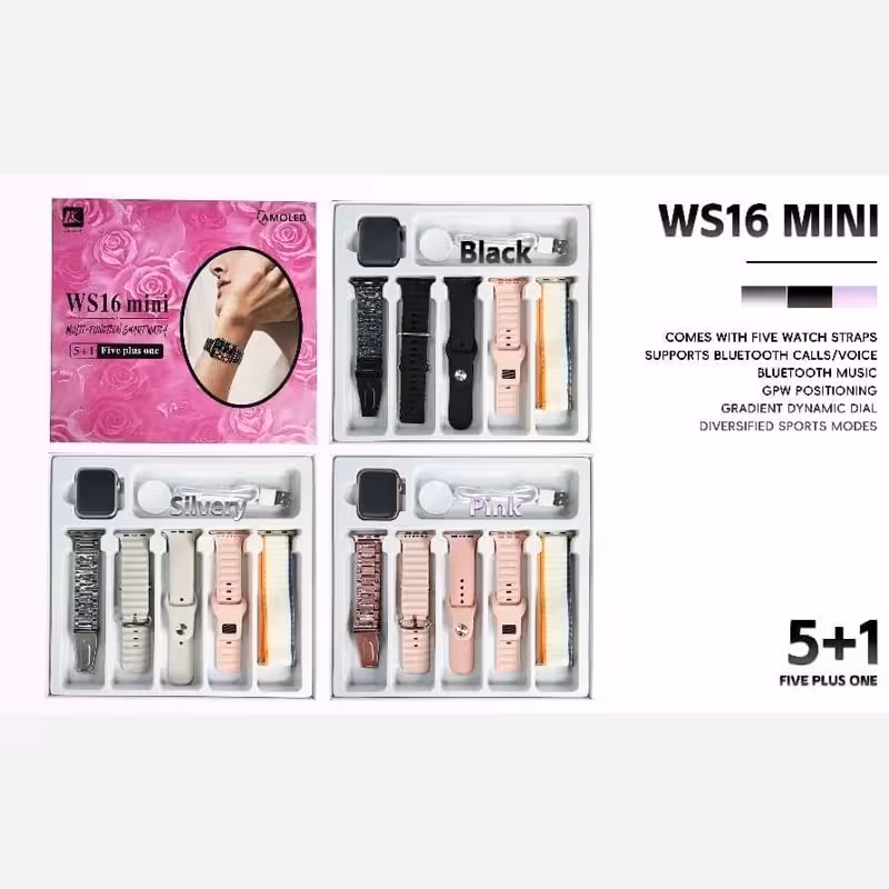 ساعت هوشمند طرح اپل واچ مدل WS16 Mini