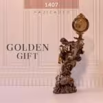 گلدن گیفت  ساعت مجسمه ای رومیزی زن و اژدها   1407