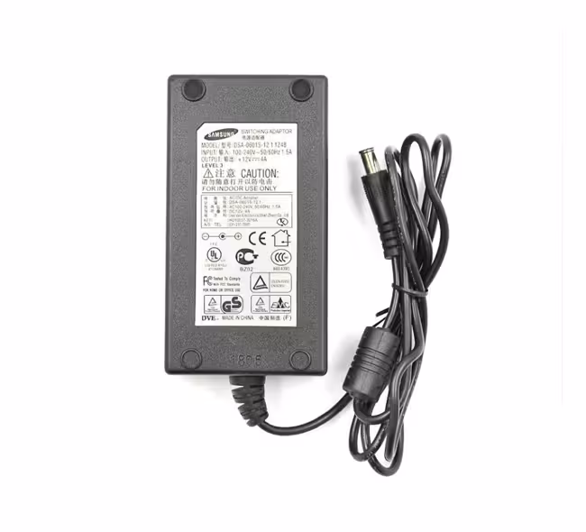 آداپتور 12 ولت 4 امپر سامسونگ مناسب برای مانیتور و ال سی دی LCD و لپ تاپ های سامسونگ