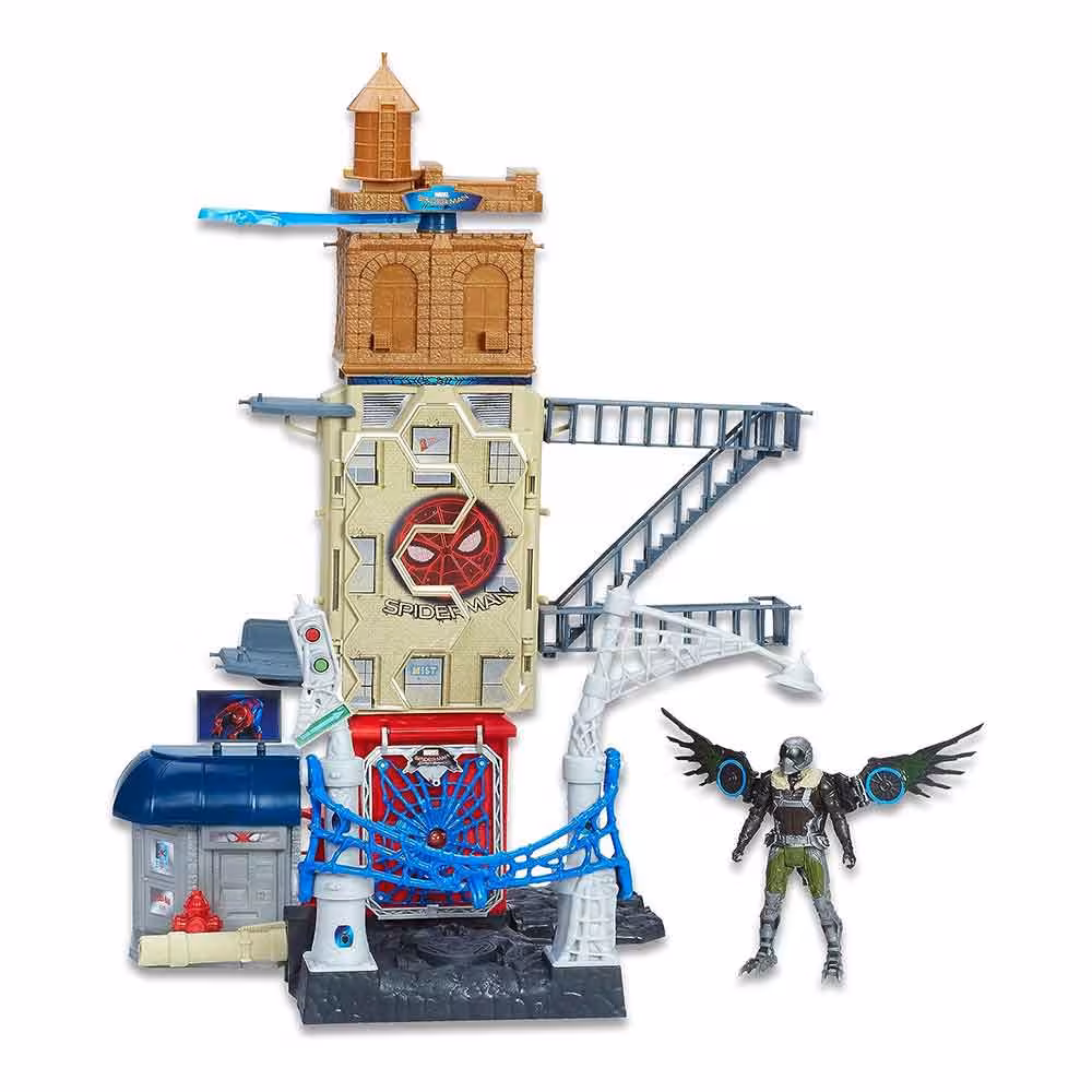 خرید پایگاه جنگی اسپایدرمن به همراه فیگور ولچر