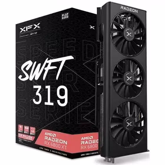 کارت گرافیک XFX مدل rx6800 swft 16gb GDDR6