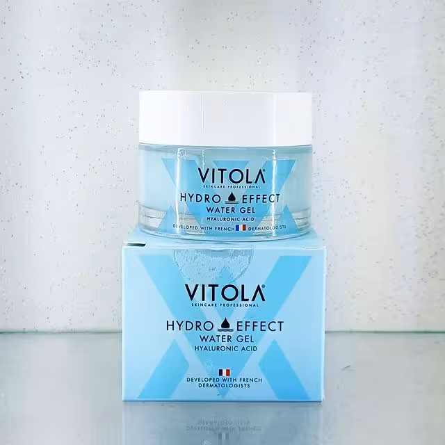 واتر ژل آبرسان پوست ویتولا مدل Hydro Effect حاوی هیالورونیک اسید 50 میل