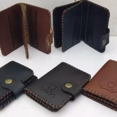 جلد عابر لیزری دکمه دار دور دوخت