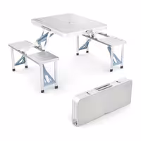 میز و صندلی تاشو آلومینیومی کمپینگ 4 نفره مدل Folding Picnic Table