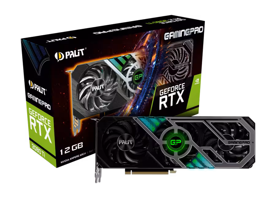 کارت گرافیک  پلیت مدل GeForce RTX™ 3080 Ti GamingPro حافظه 12 گیگابایت