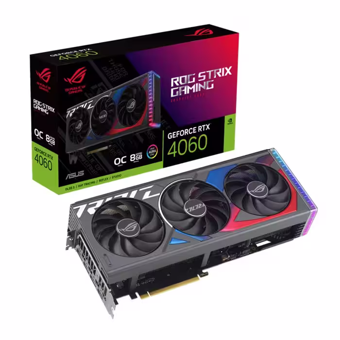کارت گرافیک ایسوس ASUS ROG STRIX RTX 4060 OC 8GB