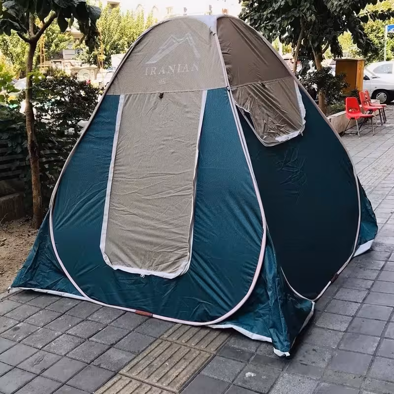 چادر مسافرتی 8نفره مناسب برای خواب 4 نفر  با جنس ضخیم | amazonchi