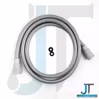 شیلنگ دوش طوسی پلاستیک آرام