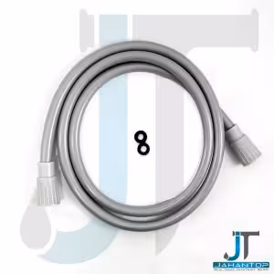 شیلنگ دوش طوسی پلاستیک آرام