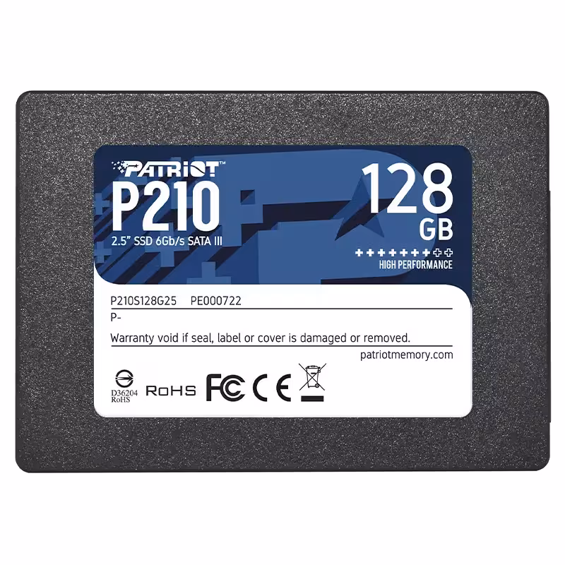 خرید آنلاین اینترنتی SSD اینترنال پاتریوت 128 P210 SATA
