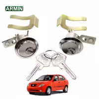 قفل سوئیچی تیبا دری (آرمین) (دو درب) برنجی