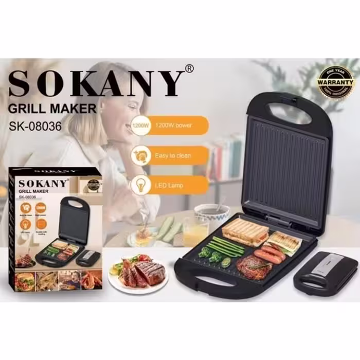 گریل رومیزی سوکانی مدل SK-08036