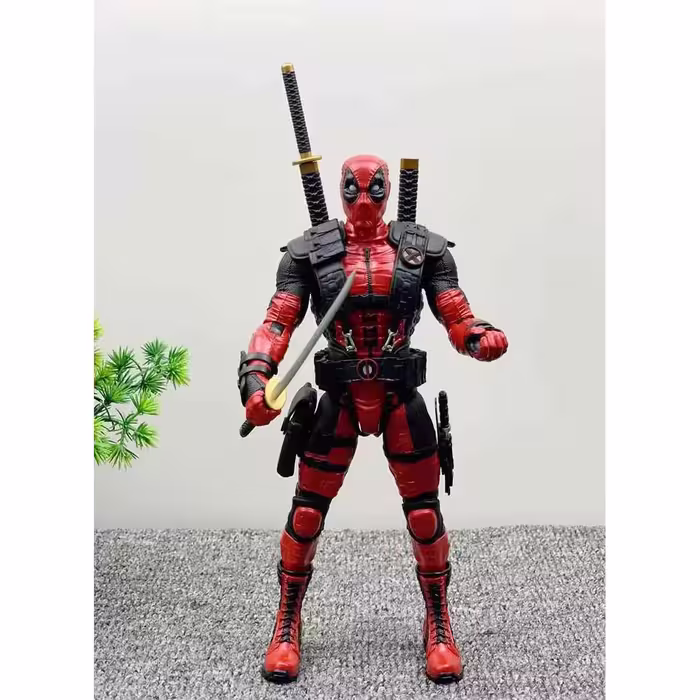 اکشن فیگور ددپول Deadpool برند Fire Toys مجموعه 10 عددی