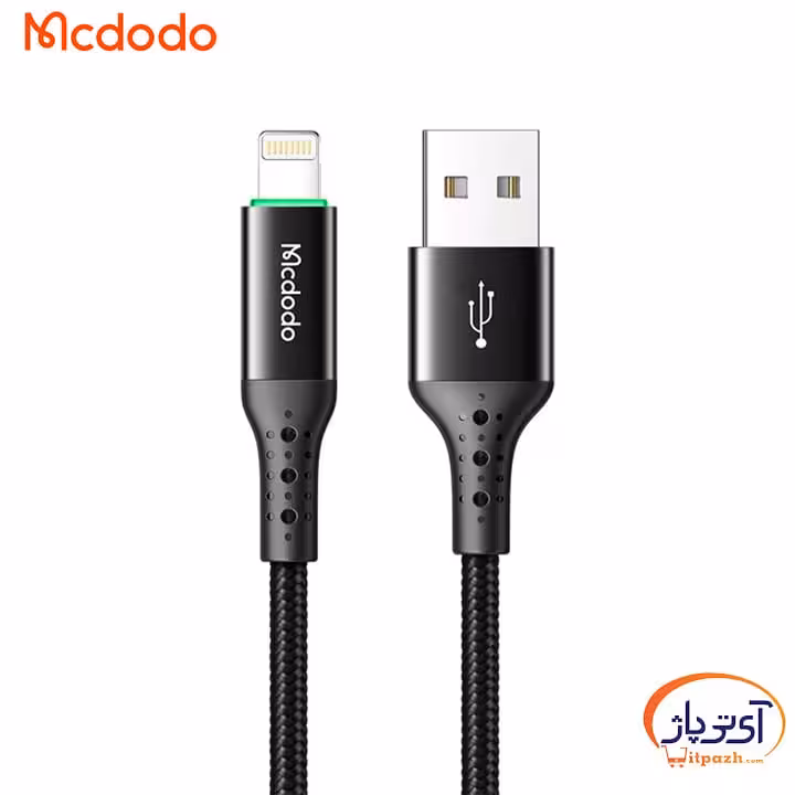کابل شارژ و دیتا لایتنینگ مک دودو CA-7410 120CM (قطع کن دار)