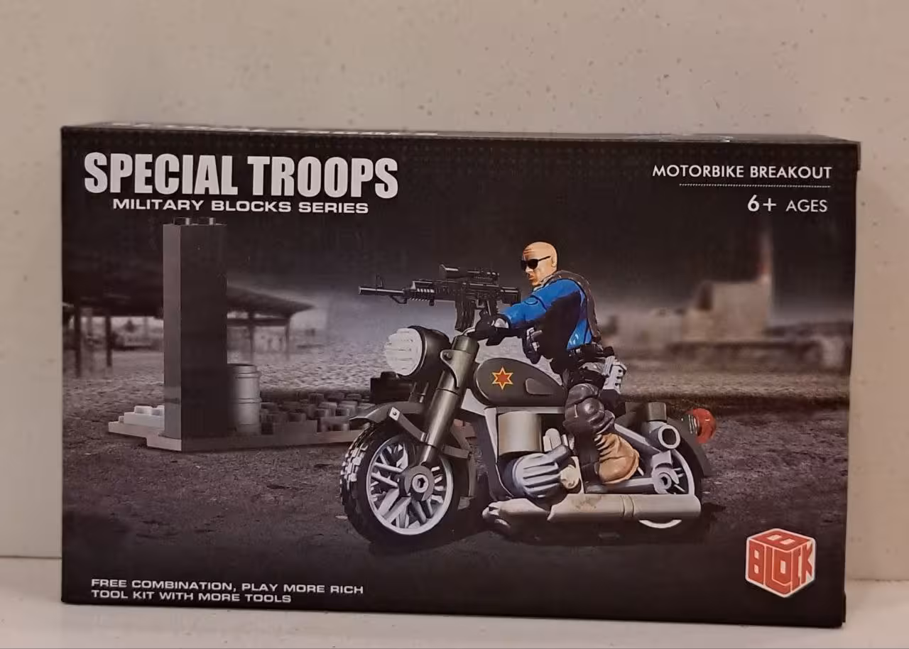 لگو سرباز موتور سوار