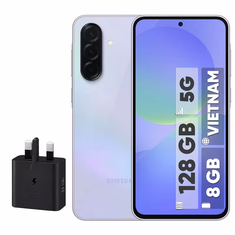 گوشی موبایل سامسونگ مدل Galaxy A36 دو سیم کارت ظرفیت 128 گیگابایت و رم 8 گیگابایت - ویتنام - به همراه شارژر 25 وات سامسونگ