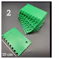 شانه پلاستیکی طرح دار کوچک کد2